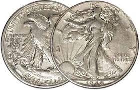 1940-P Walking Liberty Silver Half Dollar Very Fine ...