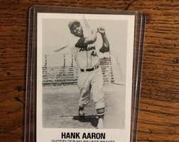 Gank Aaron 1977 TCMA Baseball Card (as Pictured) (original ...
