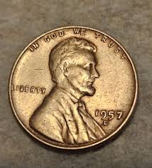 Very Rare 1957D Wheat Penny With Errors - Etsy