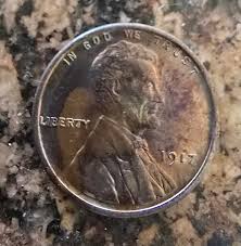 TONED 1954 S Lincoln Wheat Penny Unc #C6989 $5.39 - PicClick CA