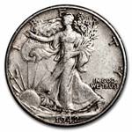 Buy 1942-D Walking Liberty Half Dollar XF | APMEX
