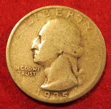 San Francisco Silver 1935 Year Washington Quarters (1932-1998) for sale | eBay