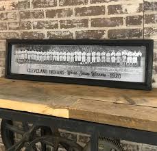 Vintage Cleveland Indians photo - Framed Cleveland Indians ...