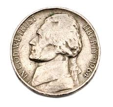 1964 Jefferson Nickel No Mint Mark US Collectable Coin - Etsy