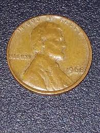 1968 US Lincoln Penny- NO MINT MARK - GREAT ...