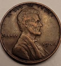 Rare 1946 Wheat penny, No Mint Mark!