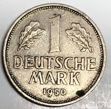 C6689 GERMANY COIN, ONE MARK 1950-D | eBay