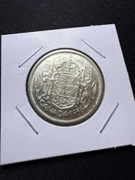 1958 Canada Silver 50 Cent (half Dollar) Coin Mint - Etsy Israel