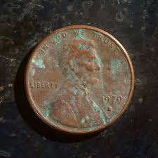 Messed Up Money - Fine Art Coin Photography - Penny - Heads 1976 - 2000