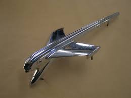 NOS 1950 PONTIAC INDIAN CHIEFTAN HOOD ORNAMENT ORIGINAL VERY ...