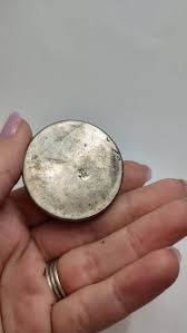 Filigree 900 Silver Pill Box: Hand-painted Porcelain Birds ...