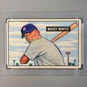 1951 Bowman Mickey Mantle #253 Graded PSA 2.5 - Matthew ...