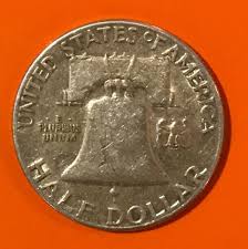 1949 US Franklin Half Dollar - SILVER - NICE EARLY DATE ...