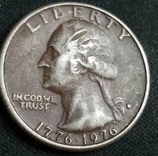 1776-1976 D US Bicentennial Quarter, Rare Completely filled ...