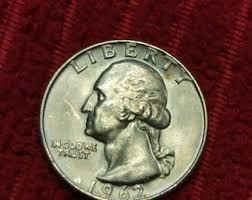 1962 D Quarter Error - Etsy