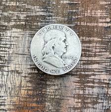 1950-D 50C US Franklin Half Dollar – USRC