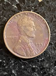 Circulated Lincoln Wheat Penny 1951 US Coin Errors for sale | eBay