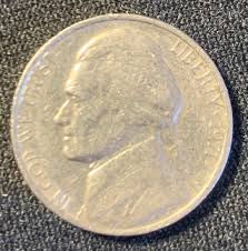 1971 US 5 Cent Coin (copper-nickel) No Mint Mark - Fair ...