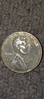 US 1943,S MINT.WHEAT STRAW PENNY.