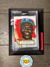 Topps Project 2020~1952 Jackie Robinson #42 By Blake ...