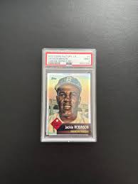 Jackie Robinson REFRACTOR PSA 9