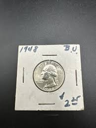 1948 Washington Quarter - NICE BU Condition - | eBay