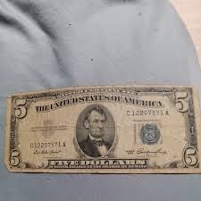 5 dollar silver certificate in mint condition | eBay