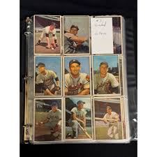 Sold at Auction: 1953 Bowman Color Complete Set With Graded
