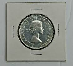 1953 Elizabeth II Dei Gratia Regina 50 Cent Coin | eBay