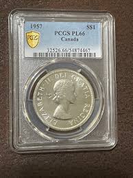 1957 Canada $1 NGC PL 66 | eBay