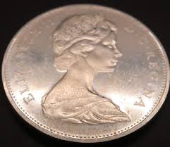 1965 Canadian Silver Dollar - Etsy