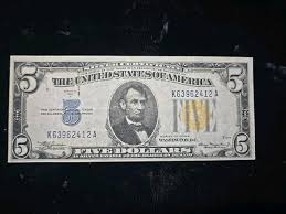 1934 A $5 NORTH AFRICA Silver Certificate WW11 Emergency Issued Appears XF | eBay