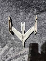 Vintage 1953 1954 Oldsmobile Jet Airplane Hood Ornament ...
