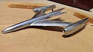 1953-1954 Oldsmobile Rocket Hood Ornament Original GM 88 98 ...