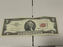 1963 Red Seal Two Dollar Bill MS 70 - Etsy