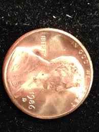 1986-D Lincoln Cent Gem BU