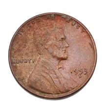 1953-D Lincoln Wheat Penny Vintage US One Cent ...