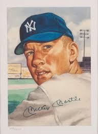 Lot - MICKEY MANTLE AUTOGRAPHED LIMITED EDITION TOPPS ...