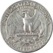 1957 D Washington Quarter Circulated Silver 25c Coin Collectible