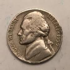 1959 D Jefferson Nickel Mint Denver - Etsy