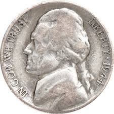 1944-D Jefferson Wartime Silver Alloy Nickel | Littleton Coin Company