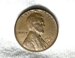 1961 d penny error faded 1 on date ex. fine | eBay