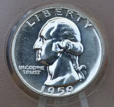 1959 P&D Mint Washington Silver Quarters - Proof and Regular Strikes, – Treasure Hunter Co