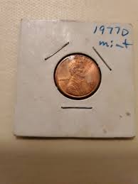 1977D Lincoln Penny (Rare) Mint Penny | eBay