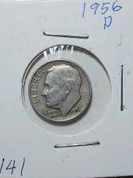 1956-D Roosevelt Dime 90% Silver | eBay