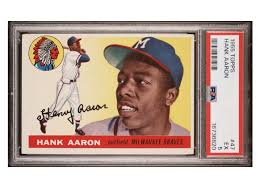 1955 Topps Hank Aaron #47 PSA 5 EX | eBay