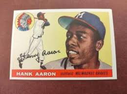 Topps 1960 HOF #300 Hank Aaron Milwaukee | Mercari