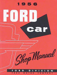 Ecklers Shop Manual/ 367 Pgs/ 1956 Ford & T-bird