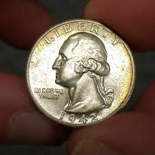 1942-S 25c Washington Quarter -Looks Semi PL- Original ...