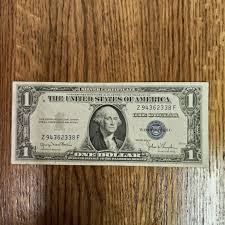 1935D $1 One Dollar Bill • Silver Certificate | Mercari